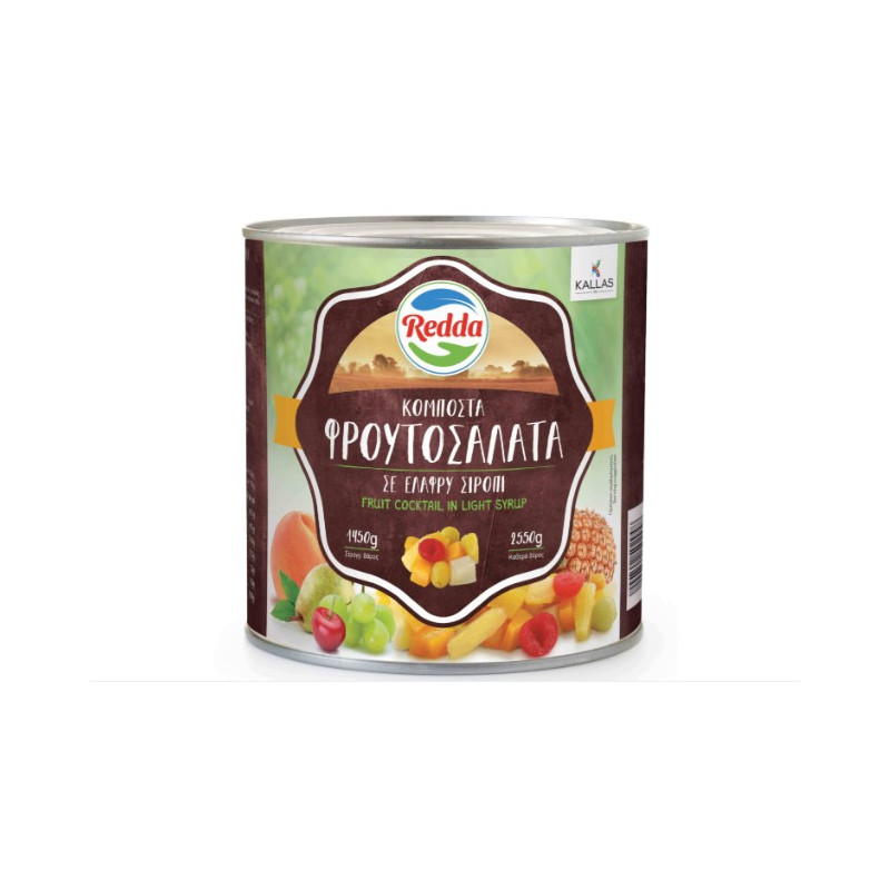 ΚΟΜΠΟΣΤΑ ΦΡΟΥΤΟΣΑΛΑΤΑ REDDA 2.550kg