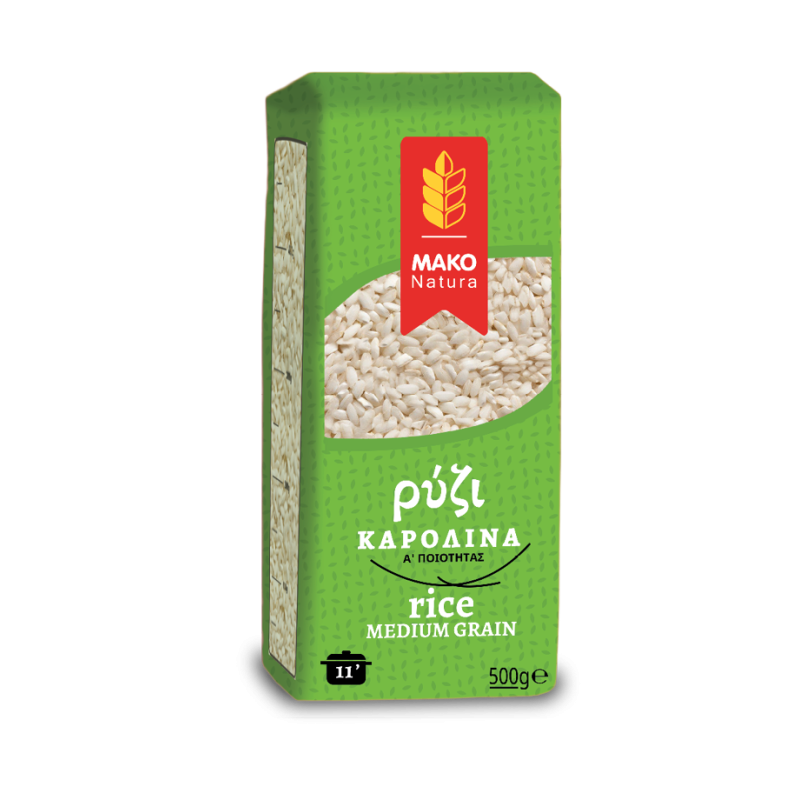 ΡΥΖΙ ΚΑΡΟΛΙΝΑ 500g MAKO