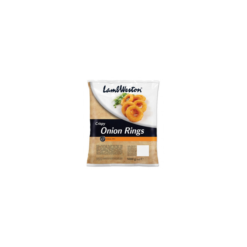 ONION RINGS CRISPY L.WESTON 6x1kg