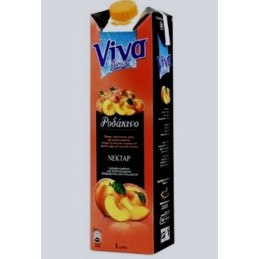 ΧΥΜΟΣ ΡΟΔΑΚΙΝΟ VIVA 1LT