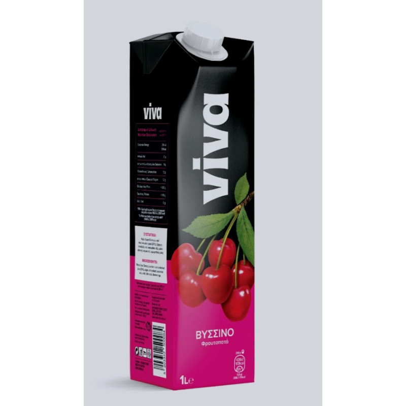 ΧΥΜΟΣ ΒΥΣΣΙΝΟ ΝΕΚΤΑΡ VIVA 1LT